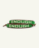 ENOUGH Beaded Leather Bracelet (Adult) ENOUGH