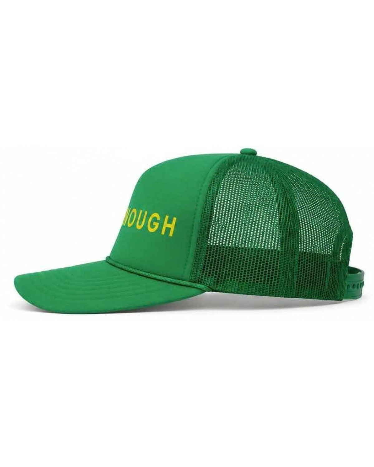 ENOUGH Centered Logo Trucker We are ENOUGH