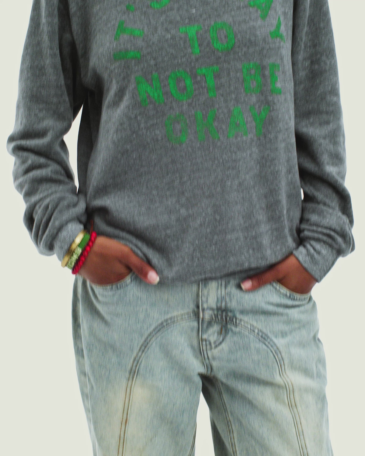 It's Okay Crew Sweatshirt